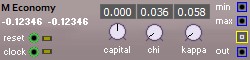 Economy - A wealth distribution simulation