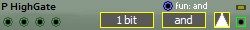 HighGate - A high logic gate module