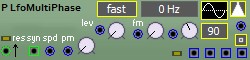 LfoMultiPhase - A multi phase LFO