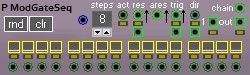 ModGateSeq - A modulated gate sequencer