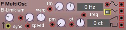 MultiOsc - A multi
          wavform oscillator