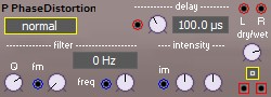 PhaseDistortion - phase distorter