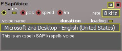 SapiVoice - SapiVoice, yet another speech module