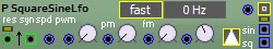 SquareSineLfo - A Square and Sine LFO